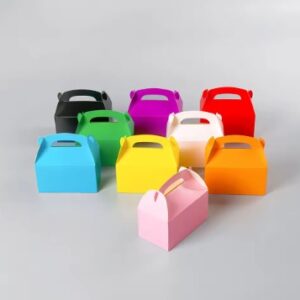 Caja Mini Lunch Color Mate (Set de 10 Piezas)